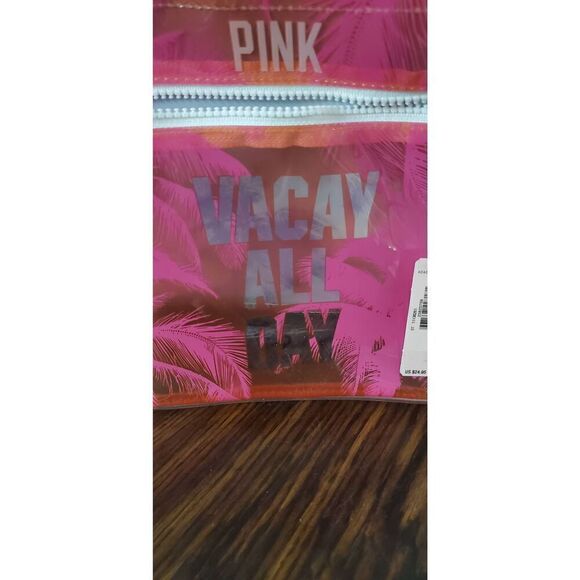 NWT VICTORIA SECRET VACAY COSMETIC BAG - Picture 2 of 5